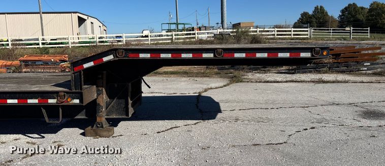 image for item ED2336 2014 Kaufman drop deck equipment trailer