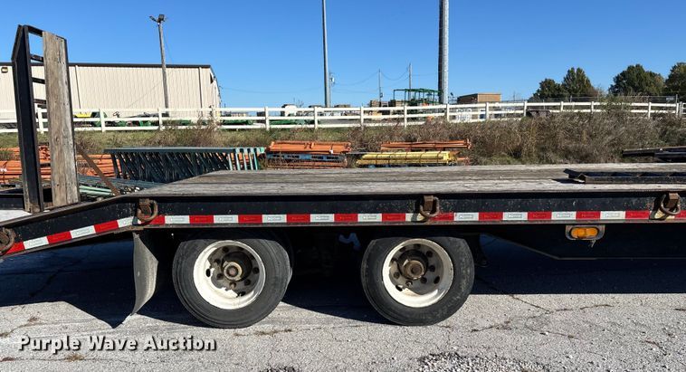 image for item ED2336 2014 Kaufman drop deck equipment trailer