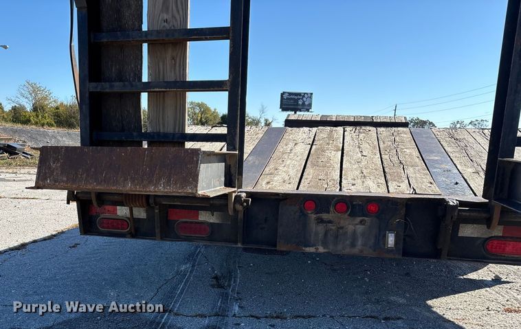 image for item ED2336 2014 Kaufman drop deck equipment trailer