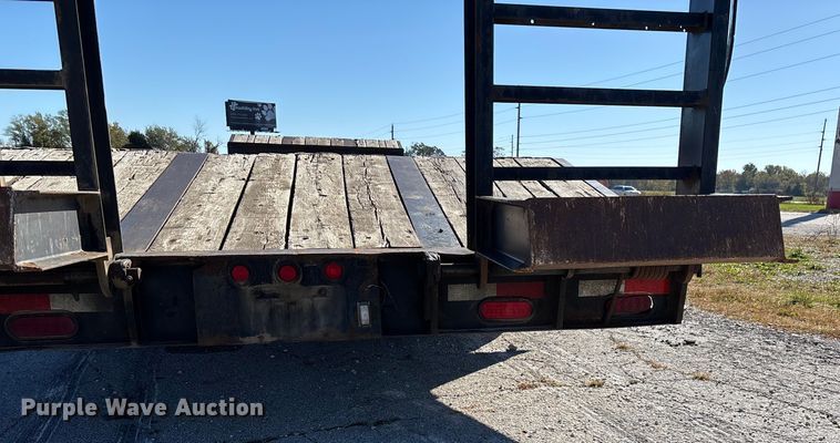 image for item ED2336 2014 Kaufman drop deck equipment trailer