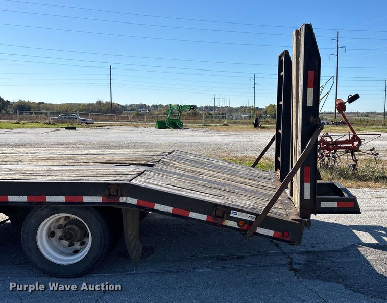 image for item ED2336 2014 Kaufman drop deck equipment trailer