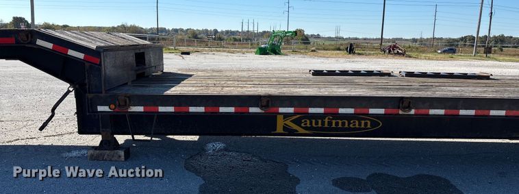 image for item ED2336 2014 Kaufman drop deck equipment trailer