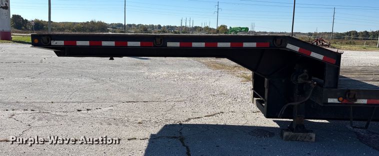 image for item ED2336 2014 Kaufman drop deck equipment trailer