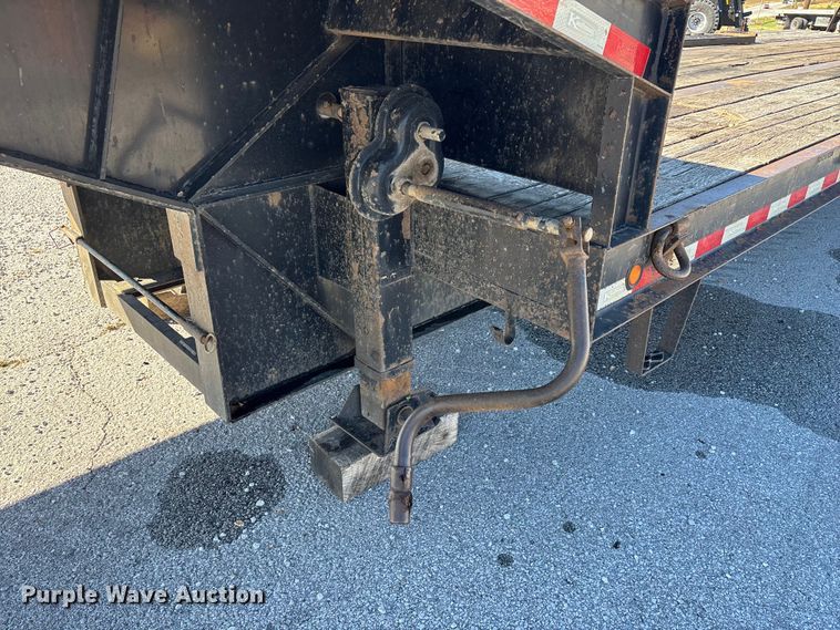 image for item ED2336 2014 Kaufman drop deck equipment trailer
