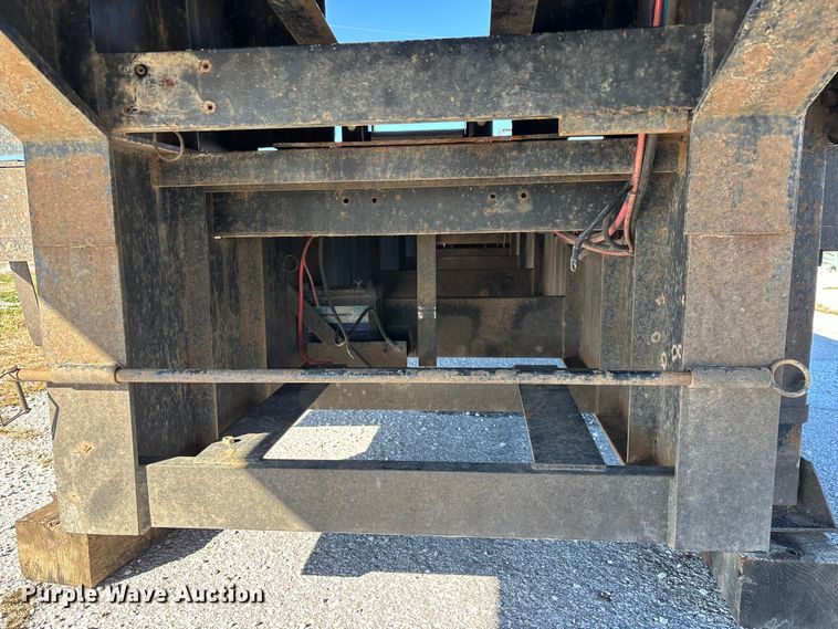 image for item ED2336 2014 Kaufman drop deck equipment trailer