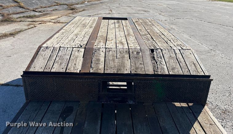 image for item ED2336 2014 Kaufman drop deck equipment trailer