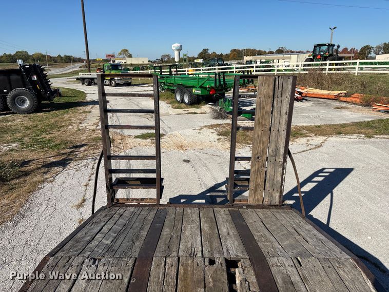 image for item ED2336 2014 Kaufman drop deck equipment trailer