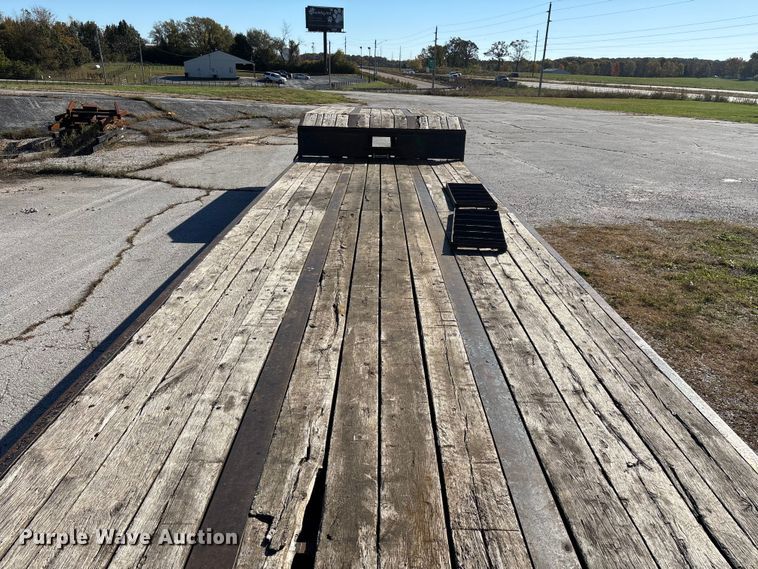 image for item ED2336 2014 Kaufman drop deck equipment trailer