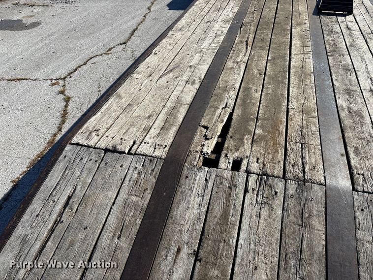 image for item ED2336 2014 Kaufman drop deck equipment trailer