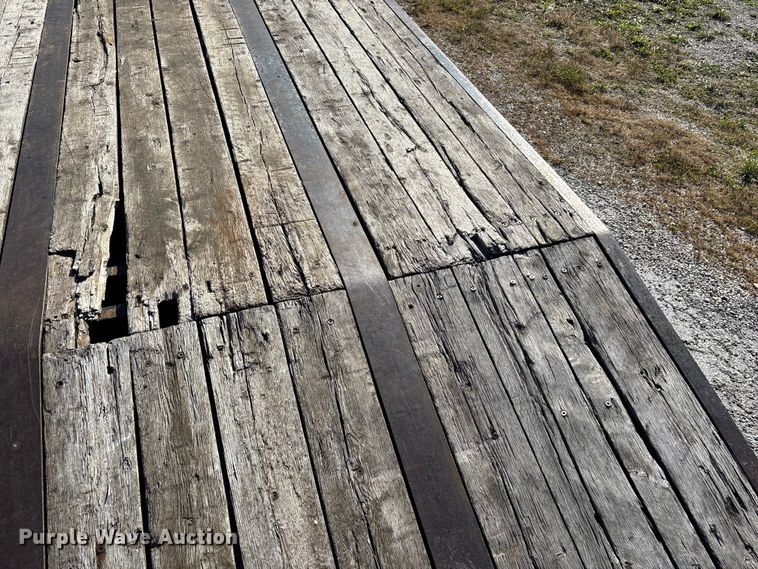 image for item ED2336 2014 Kaufman drop deck equipment trailer