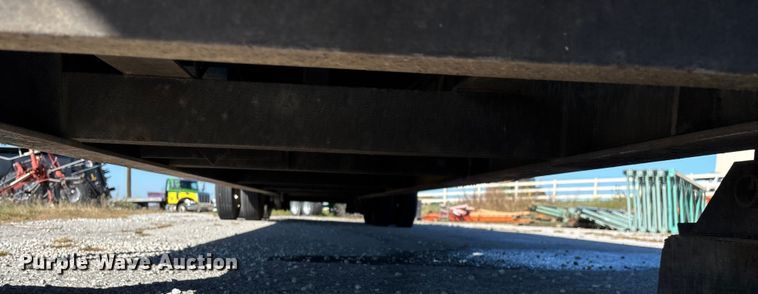 image for item ED2336 2014 Kaufman drop deck equipment trailer