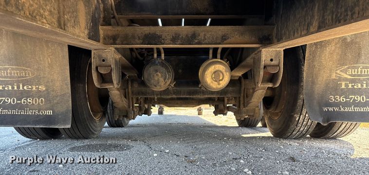 image for item ED2336 2014 Kaufman drop deck equipment trailer