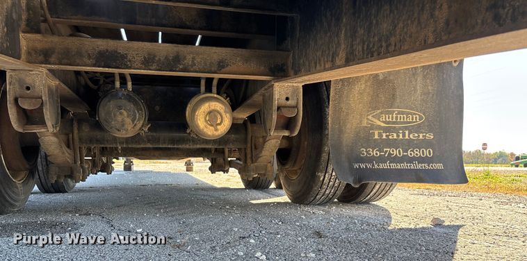 image for item ED2336 2014 Kaufman drop deck equipment trailer