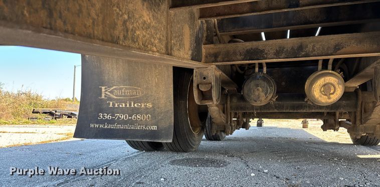 image for item ED2336 2014 Kaufman drop deck equipment trailer