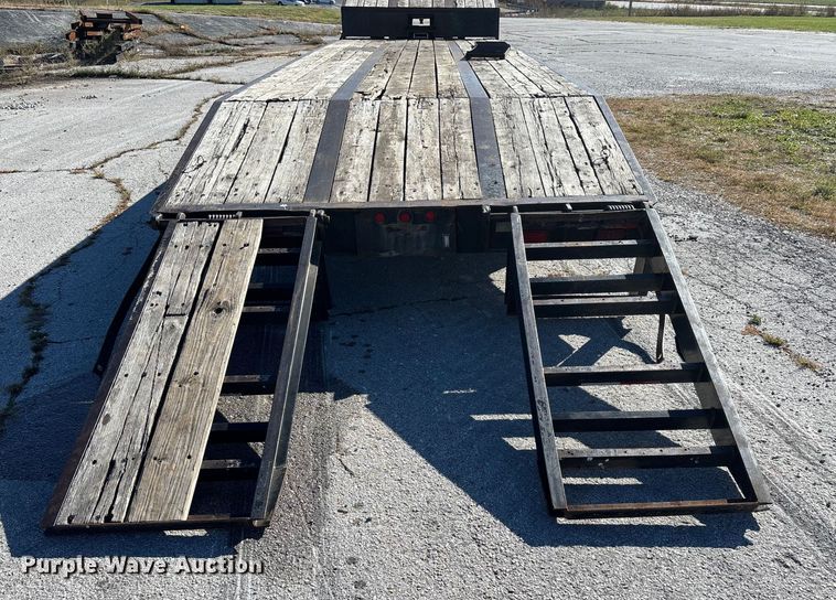 image for item ED2336 2014 Kaufman drop deck equipment trailer