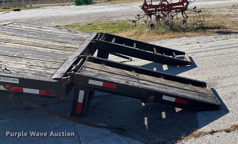image for item ED2336 2014 Kaufman drop deck equipment trailer