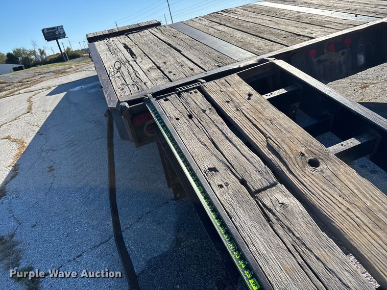 image for item ED2336 2014 Kaufman drop deck equipment trailer