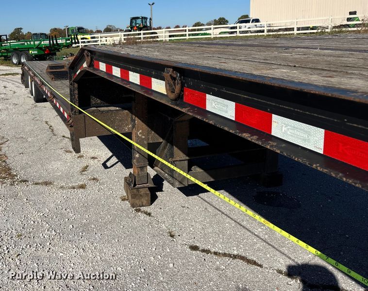 image for item ED2336 2014 Kaufman drop deck equipment trailer