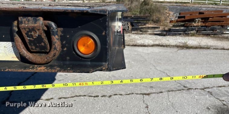 image for item ED2336 2014 Kaufman drop deck equipment trailer