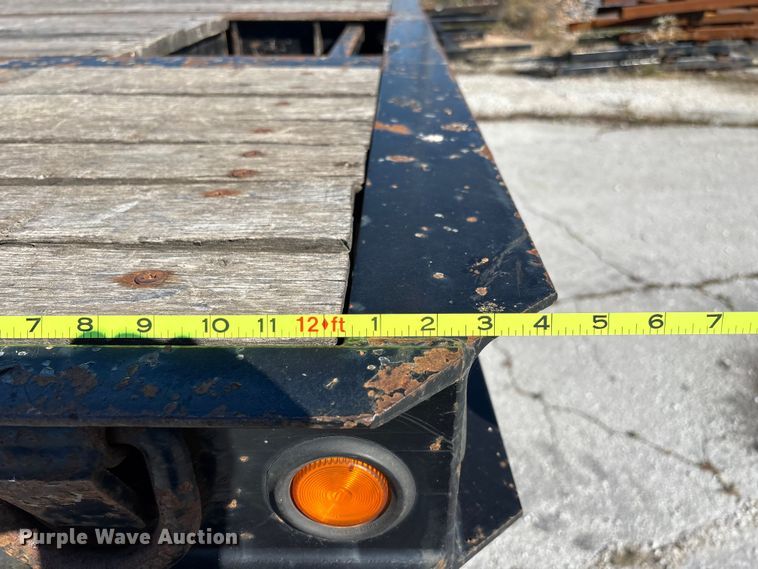 image for item ED2336 2014 Kaufman drop deck equipment trailer