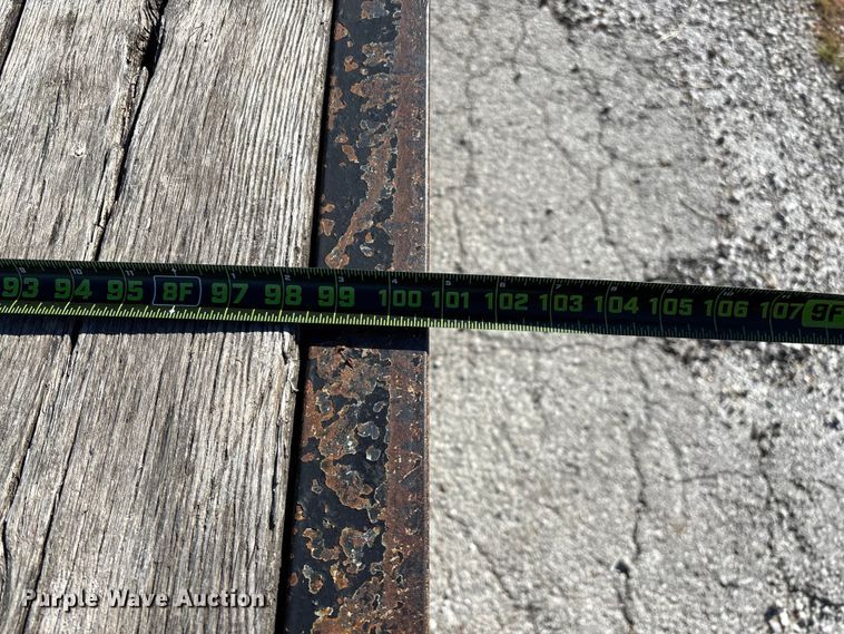 image for item ED2336 2014 Kaufman drop deck equipment trailer