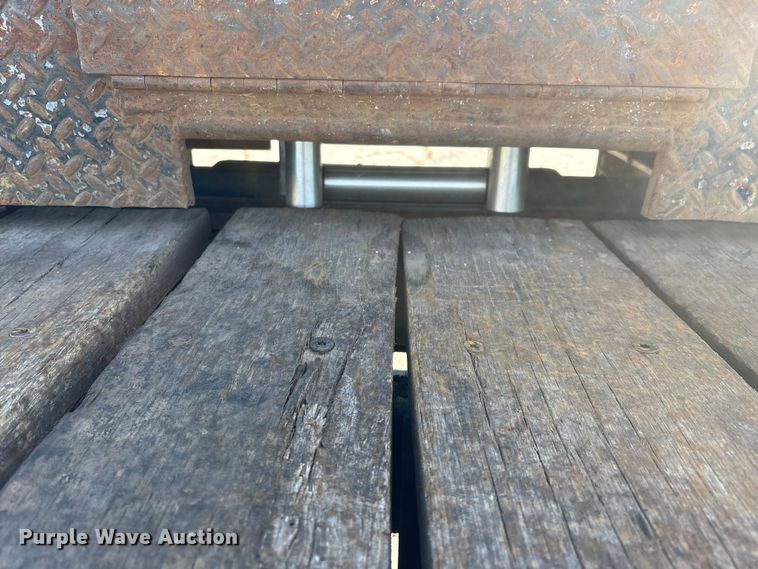 image for item ED2336 2014 Kaufman drop deck equipment trailer