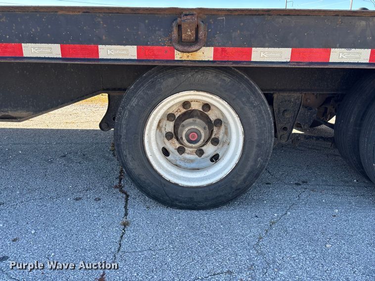 image for item ED2336 2014 Kaufman drop deck equipment trailer