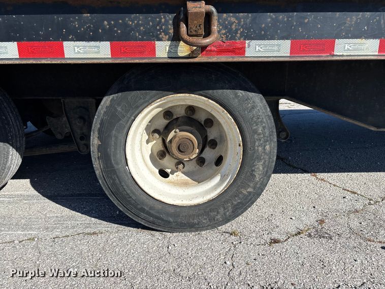 image for item ED2336 2014 Kaufman drop deck equipment trailer