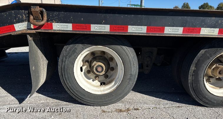 image for item ED2336 2014 Kaufman drop deck equipment trailer
