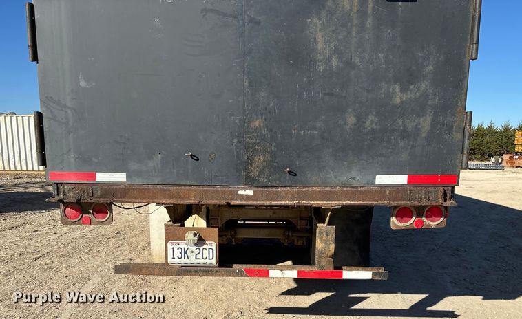 image for item ED2347 1973 Fruehauf dry van trailer