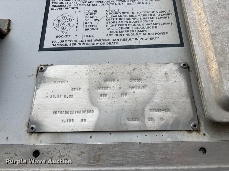 image for item ED2372 2007 Great Dane dry van trailer