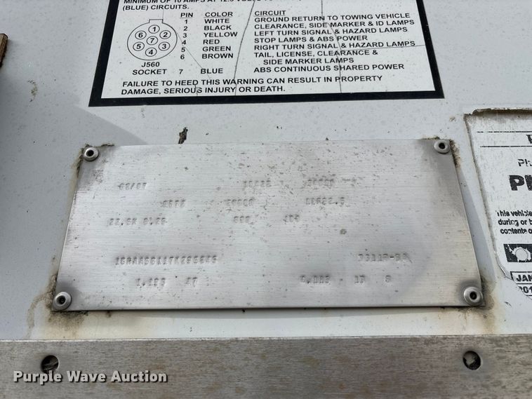 image for item ED2373 2007 Great Dane dry van trailer