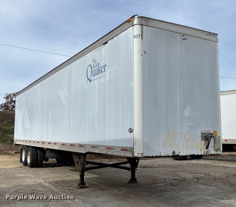 image for item ED2374 2000 Utility dry van trailer