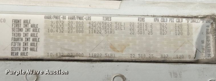 image for item ED4994 2013 Freightliner Coronado semi truck