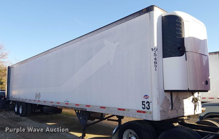 image for item EE1379 2009 Utility Trailer Manufacturer refrigerated van trailer