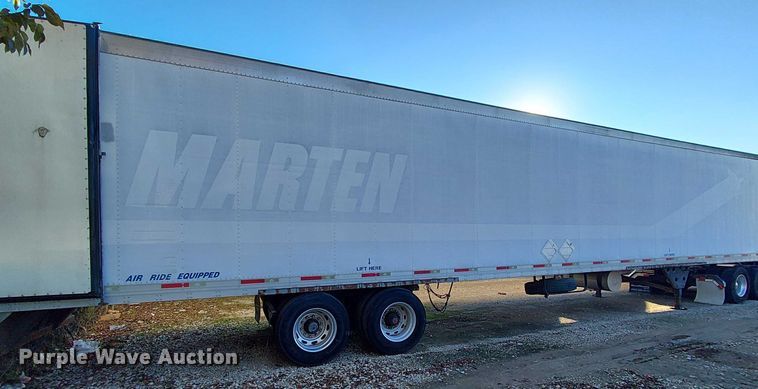 image for item EE1379 2009 Utility Trailer Manufacturer refrigerated van trailer