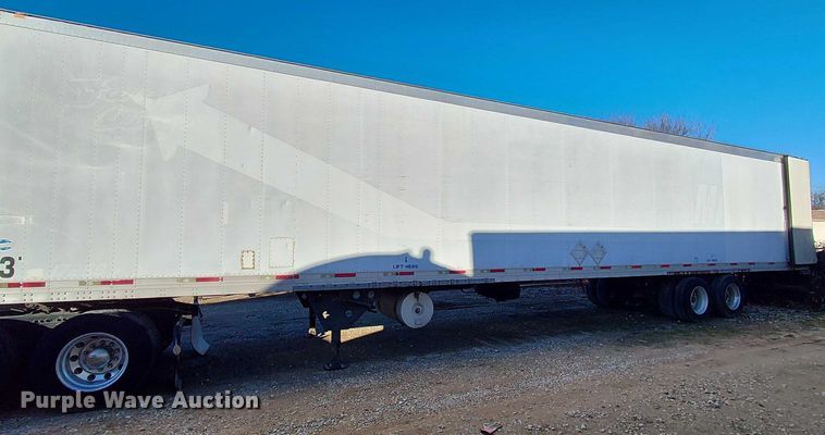 image for item EE1379 2009 Utility Trailer Manufacturer refrigerated van trailer