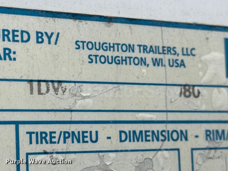 image for item EF2235 2014 Stoughton dry van trailer
