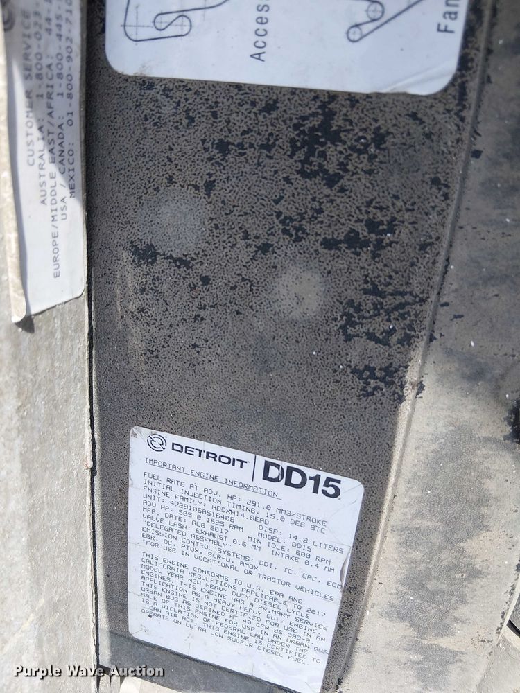 image for item EG1680 2018 Freightliner SD122 semi truck