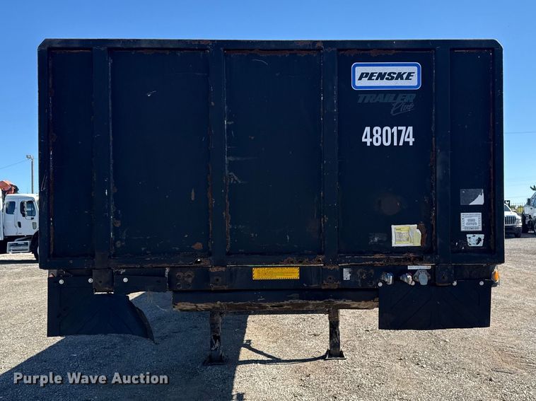 image for item EG1723 2008 Utility Trailers FS2CHS flatbed trailer