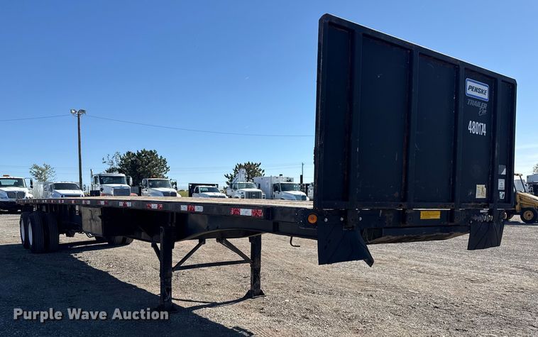 image for item EG1723 2008 Utility Trailers FS2CHS flatbed trailer