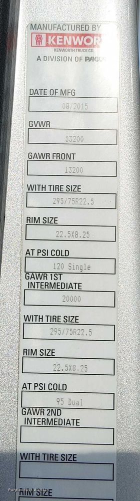 image for item EG8251 2016 Kenworth T680 semi truck