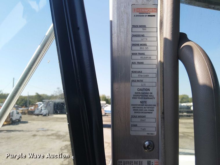 image for item EG8255 2017 Kenworth T800 semi truck