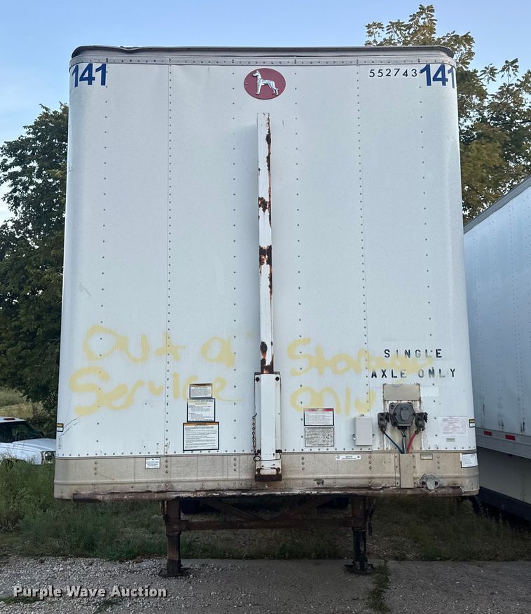 image for item EH7478 2008 Great Dane CLD121202028 dry van trailer