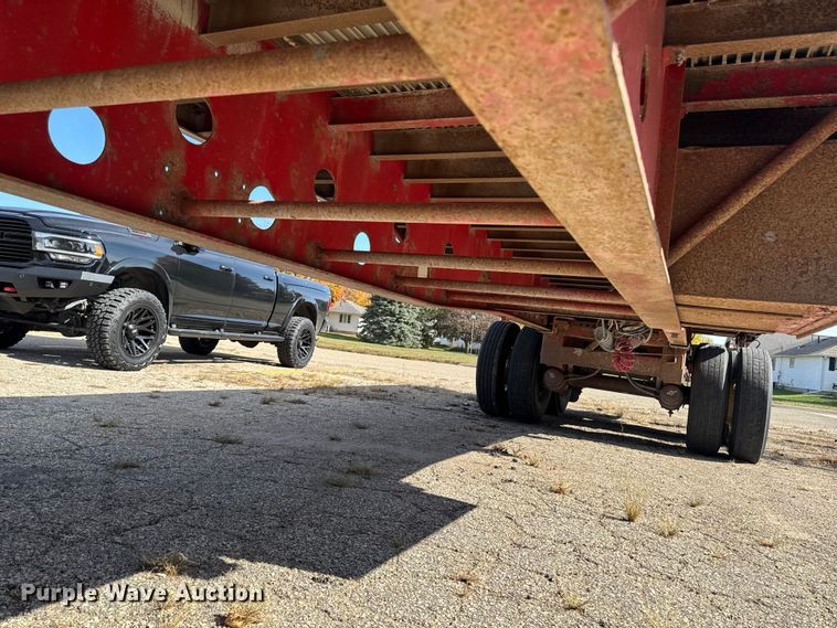 image for item EM2480 2002 Transcraft Corp TL80K flatbed trailer