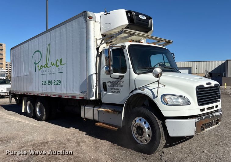 image for item EM6137 2018 Freightliner Business Class M2 refrigerated truck