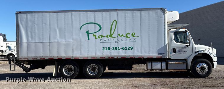 image for item EM6137 2018 Freightliner Business Class M2 refrigerated truck
