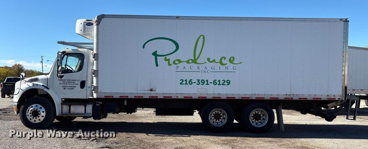 image for item EM6137 2018 Freightliner Business Class M2 refrigerated truck