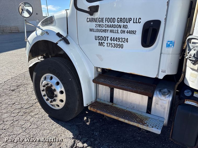 image for item EM6137 2018 Freightliner Business Class M2 refrigerated truck