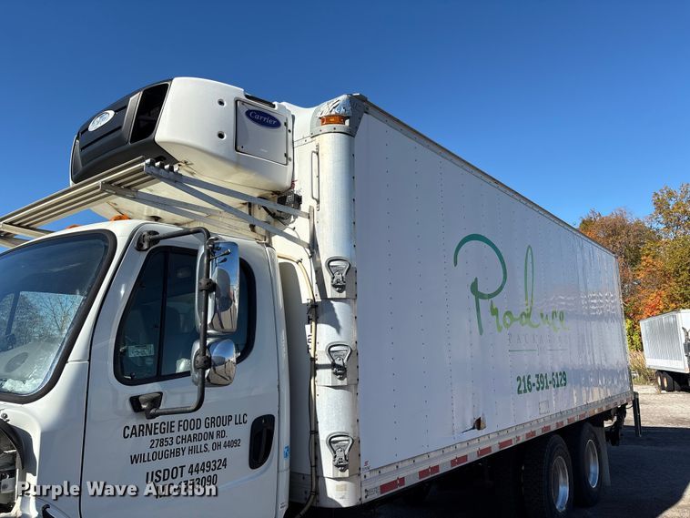 image for item EM6137 2018 Freightliner Business Class M2 refrigerated truck